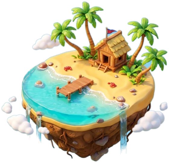 Hello Beach, la primera isla